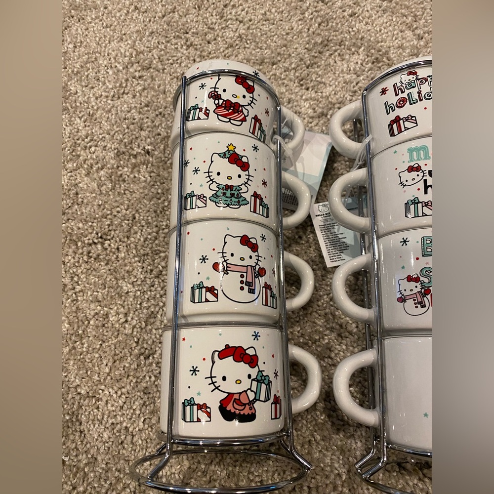 Hello kitty Christmas mug set
